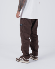 Casual Rip Stop Gi Pant - Brown from Kingz