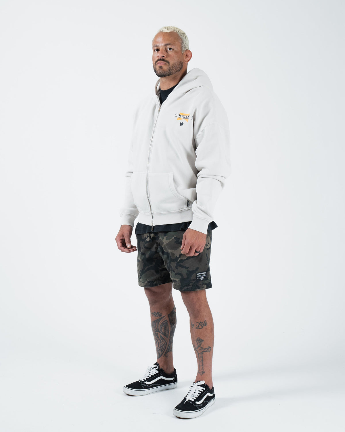 Flag Zip Up Hoodie from Kingz