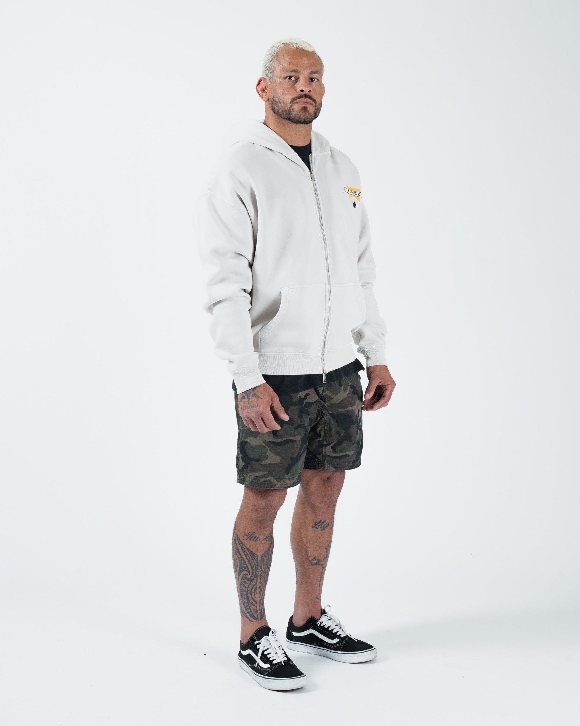 Flag Zip Up Hoodie from Kingz