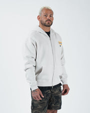 Flag Zip Up Hoodie from Kingz