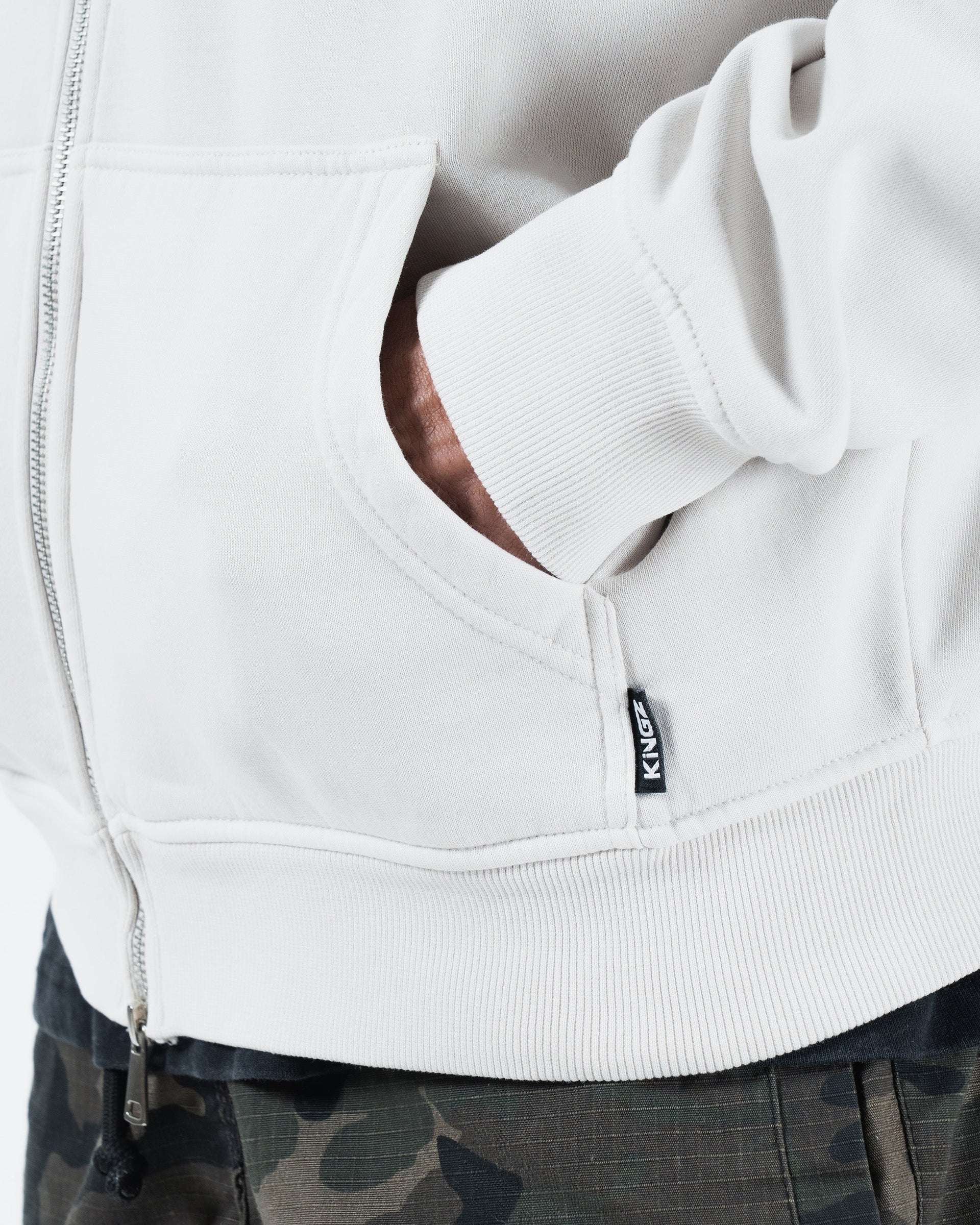 Flag Zip Up Hoodie from Kingz