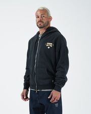 Flag Zip Up Hoodie from Kingz