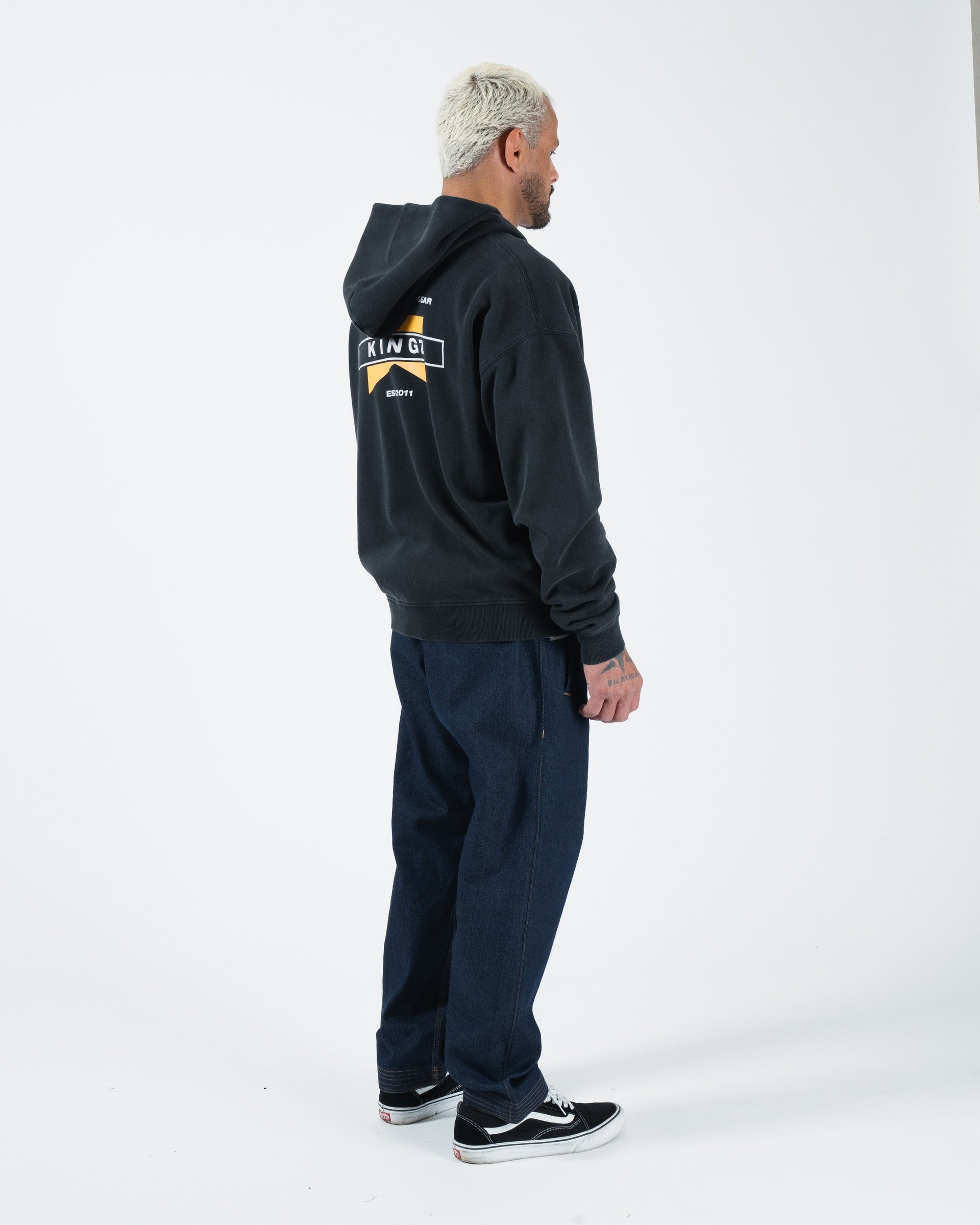 Flag Zip Up Hoodie from Kingz