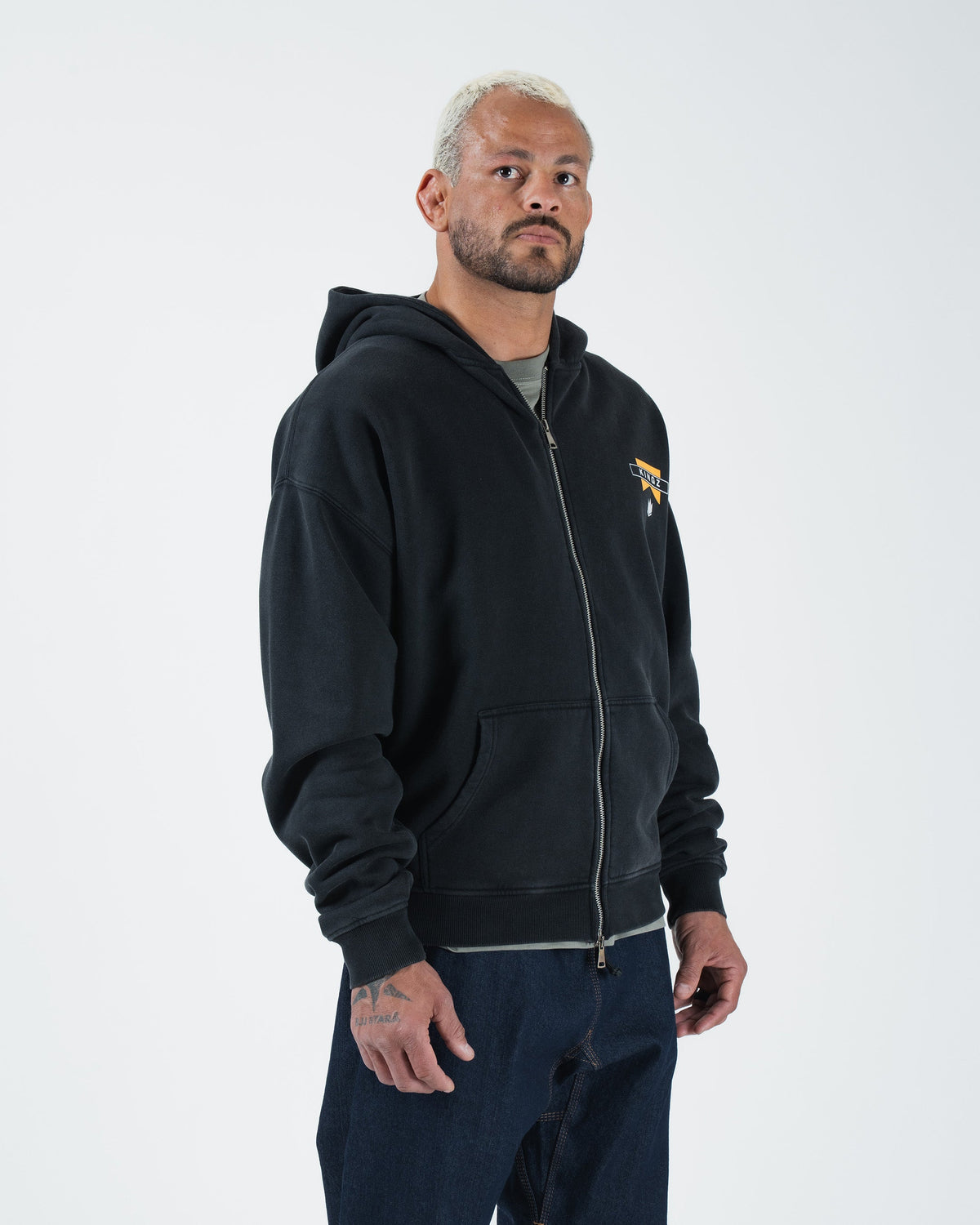 Flag Zip Up Hoodie from Kingz
