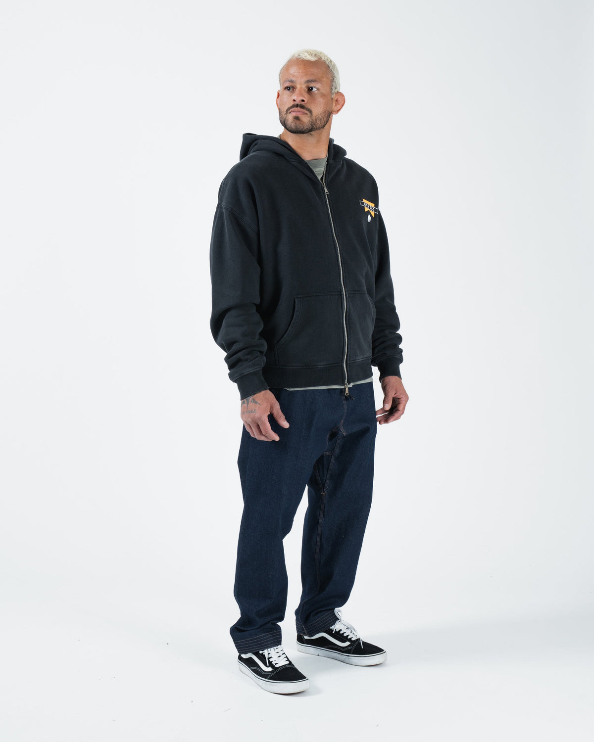 Flag Zip Up Hoodie from Kingz