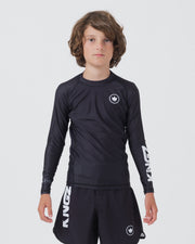 Kore V2 Youth L/S Rashguard Black from Kingz