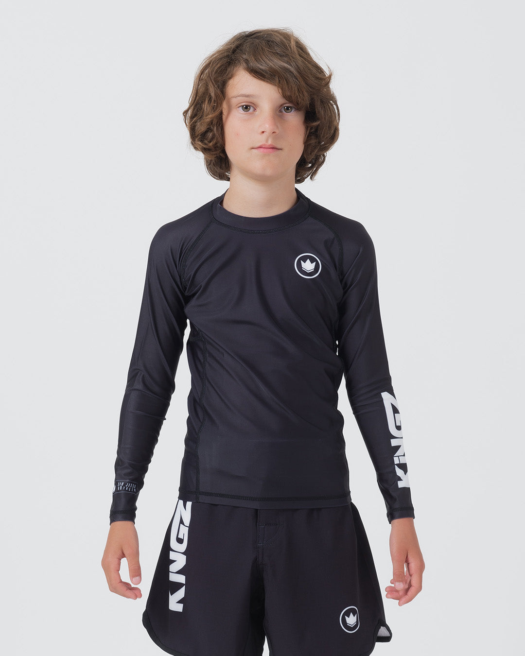 Kore V2 Youth L/S Rashguard Black from Kingz