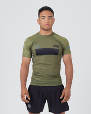 Trooper Rashguard Black Green from Kingz