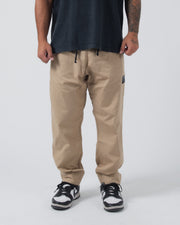 Casual Rip Stop Gi Pant - Khaki Khaki from Kingz