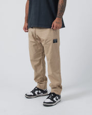 Casual Rip Stop Gi Pant - Khaki from Kingz
