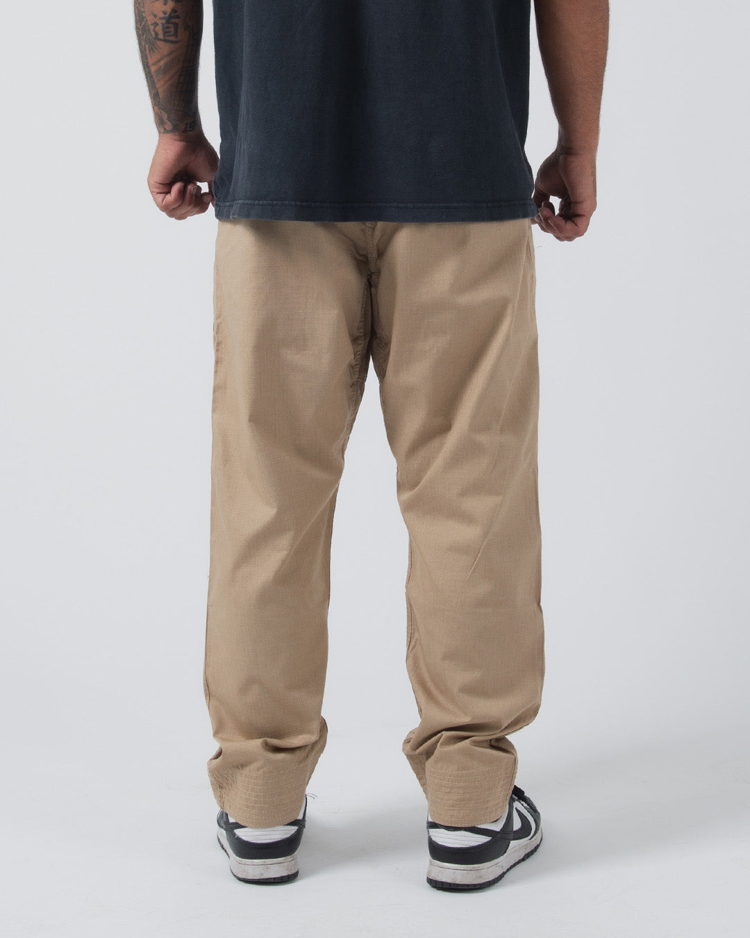 Casual Rip Stop Gi Pant - Khaki from Kingz