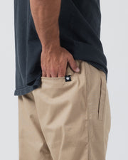 Casual Rip Stop Gi Pant - Khaki from Kingz