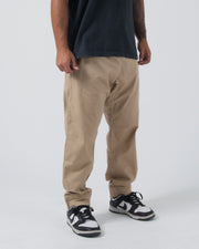 Casual Rip Stop Gi Pant - Khaki from Kingz