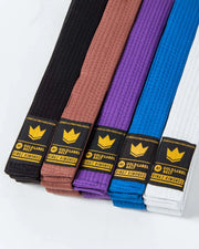 Gold Label V2 Jiu Jitsu Belts from Kingz