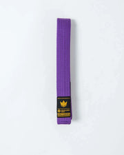 Gold Label V2 Jiu Jitsu Belts Purple from Kingz