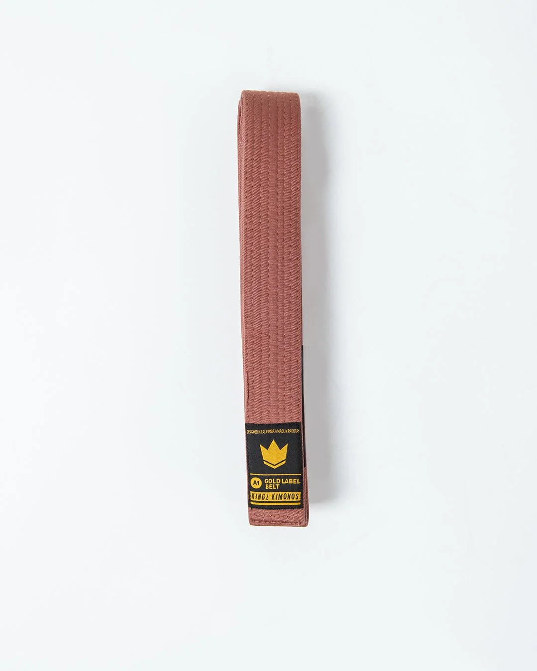 Gold Label V2 Jiu Jitsu Belts Brown from Kingz