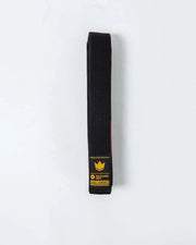 Gold Label V2 Jiu Jitsu Belts A5 Black with print from Kingz