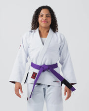 Ultralight 2.0 Women's Jiu Jitsu Gi - White White from Kingz