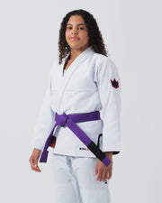 Ultralight 2.0 Women's Jiu Jitsu Gi - White from Kingz