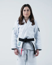 Balistico 4.0 Women's Jiu Jitsu Gi - White White from Kingz