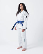 Nano 3.0 Womens Jiu Jitsu Gi - White from Kingz