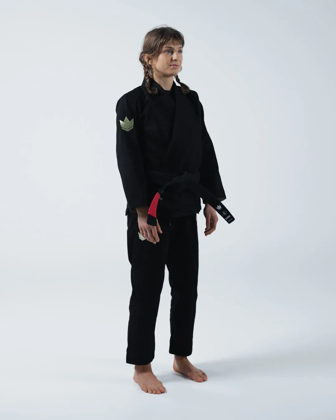 The ONE V2 Women's Jiu Jitsu Gi - Black from Kingz
