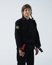 The ONE V2 Women's Jiu Jitsu Gi - Black from Kingz