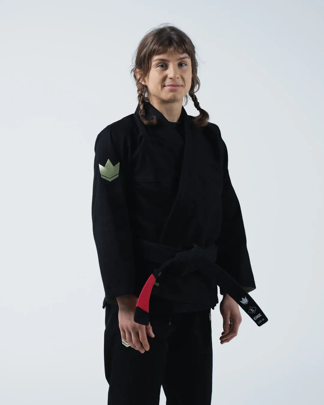 The ONE V2 Women's Jiu Jitsu Gi - Black from Kingz