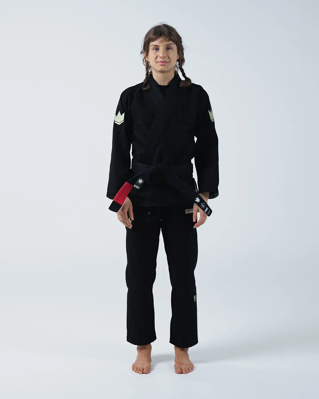The ONE V2 Women's Jiu Jitsu Gi - Black from Kingz