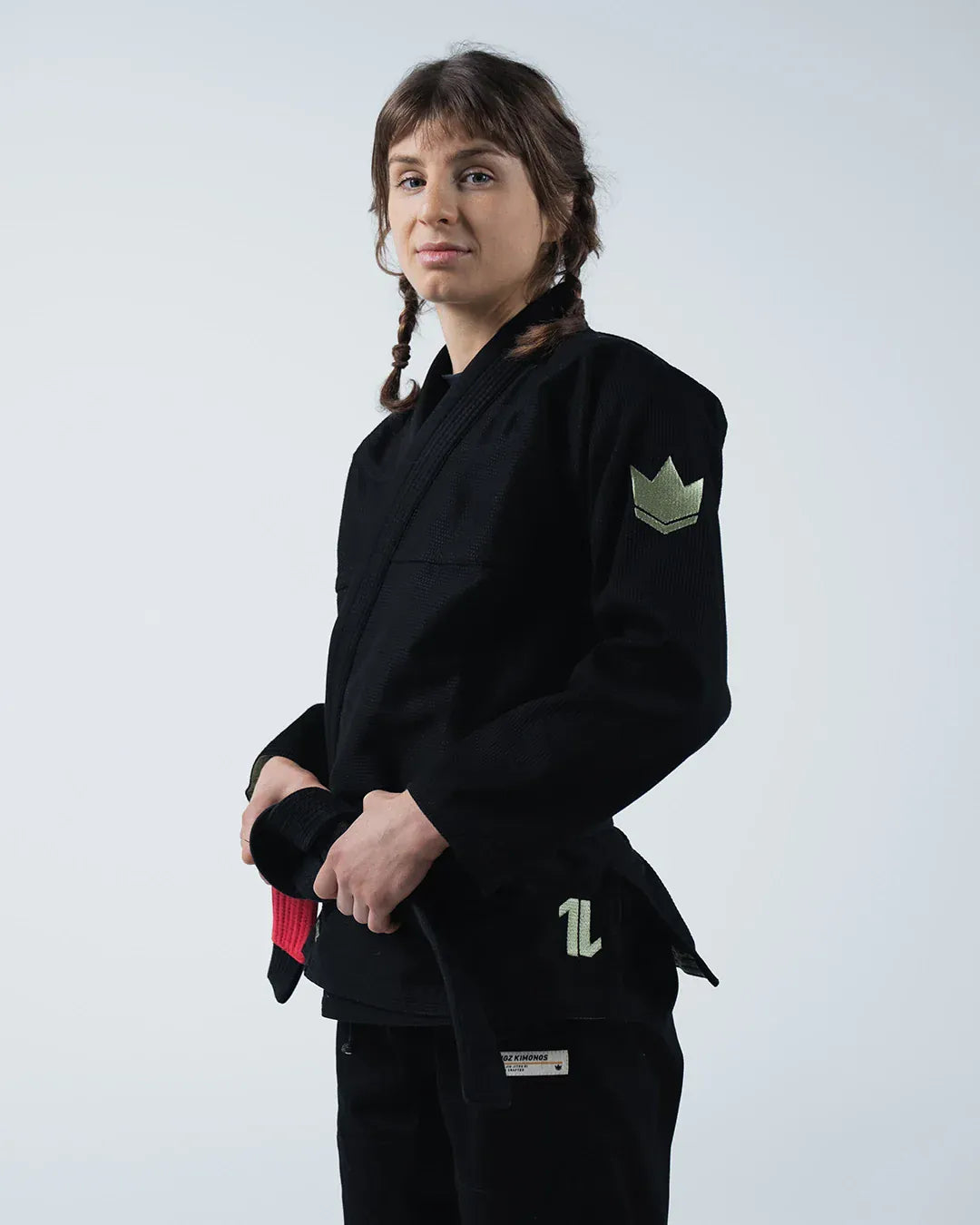 The ONE V2 Women's Jiu Jitsu Gi - Black from Kingz