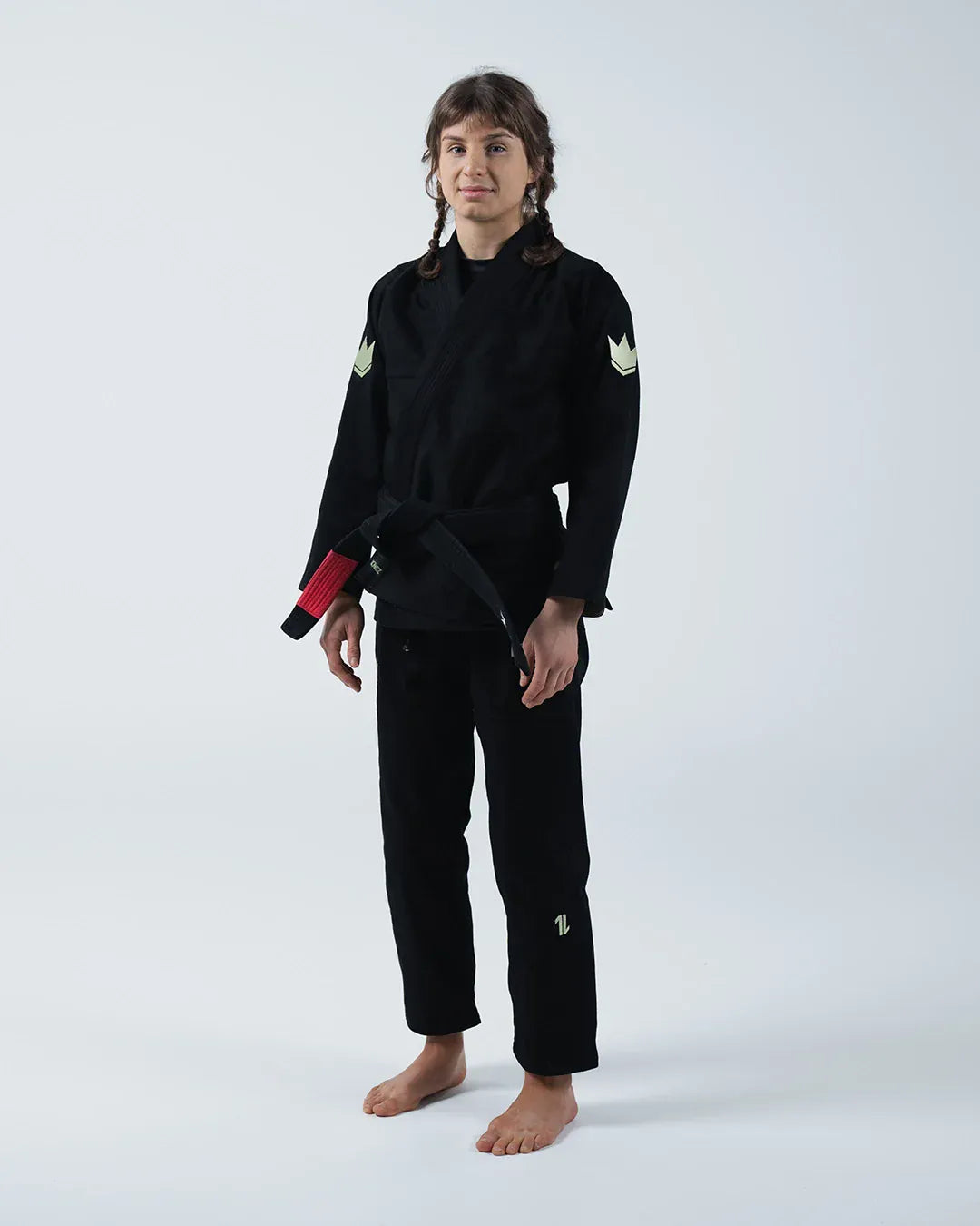 The ONE V2 Women's Jiu Jitsu Gi - Black from Kingz