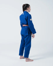 The ONE V2 Women's Jiu Jitsu Gi - Blue from Kingz