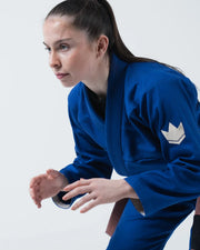 The ONE V2 Women's Jiu Jitsu Gi - Blue from Kingz