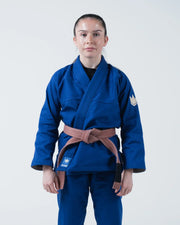 The ONE V2 Women's Jiu Jitsu Gi - Blue Blue from Kingz