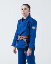 The ONE V2 Women's Jiu Jitsu Gi - Blue from Kingz