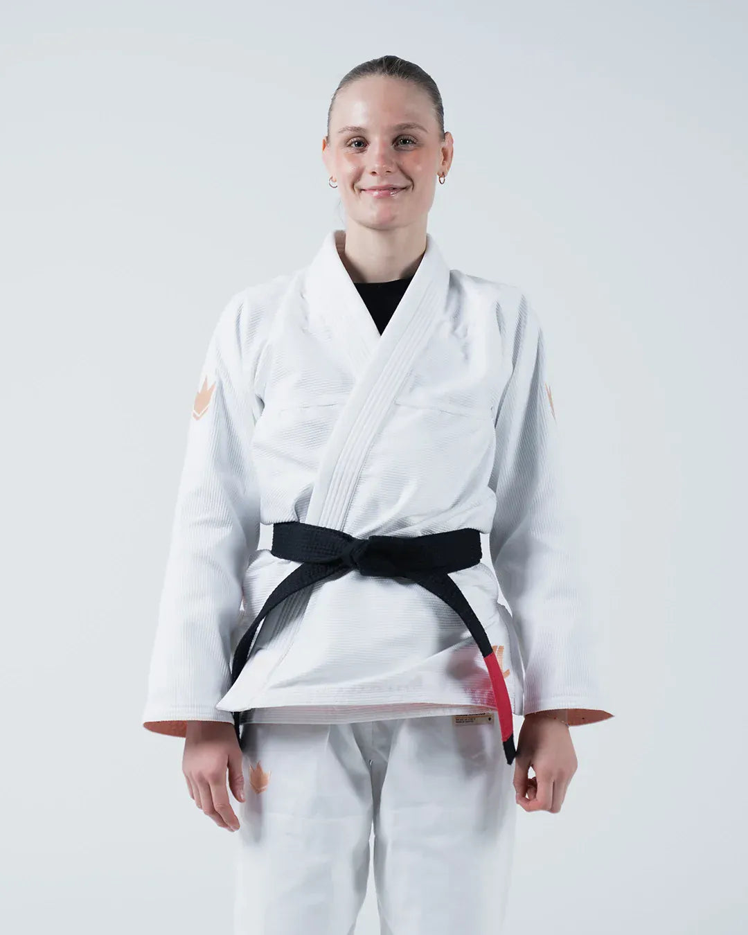 The ONE V2 Women's Jiu Jitsu Gi - White White from Kingz