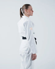 The ONE V2 Women's Jiu Jitsu Gi - White from Kingz