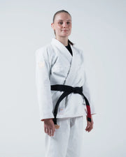 The ONE V2 Women's Jiu Jitsu Gi - White from Kingz