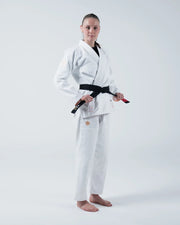 The ONE V2 Women's Jiu Jitsu Gi - White from Kingz