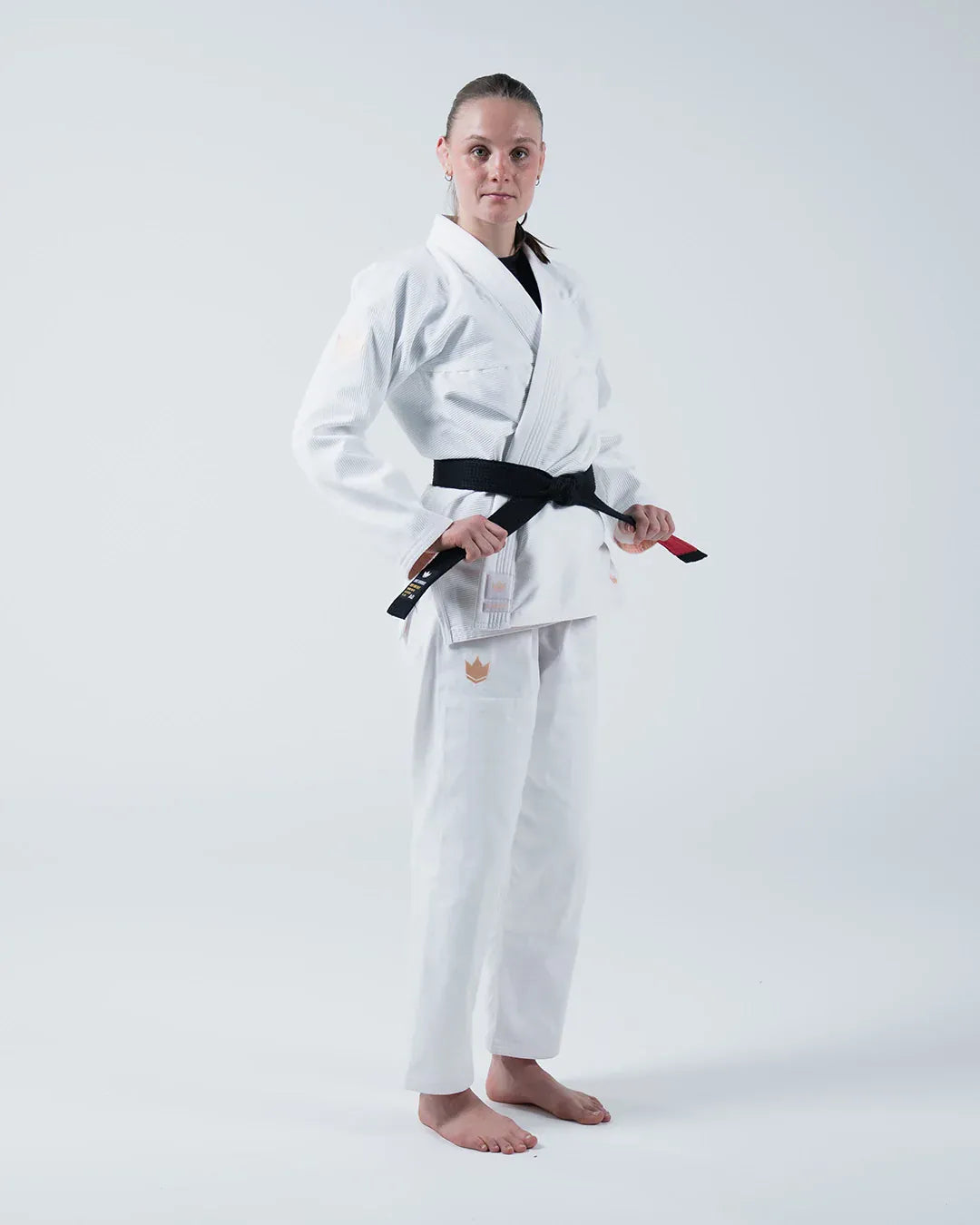 The ONE V2 Women's Jiu Jitsu Gi - White from Kingz