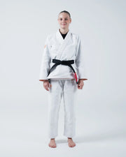 The ONE V2 Women's Jiu Jitsu Gi - White from Kingz