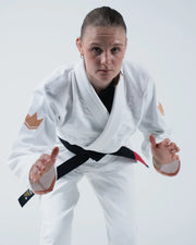 The ONE V2 Women's Jiu Jitsu Gi - White from Kingz