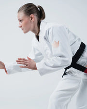The ONE V2 Women's Jiu Jitsu Gi - White from Kingz