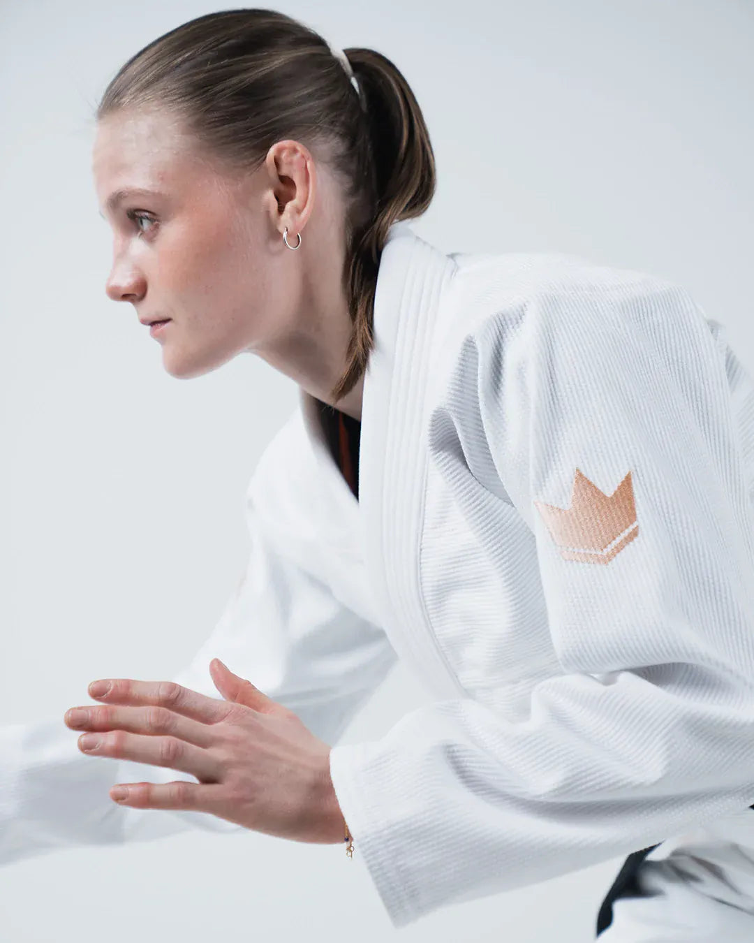 The ONE V2 Women's Jiu Jitsu Gi - White from Kingz