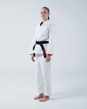 The ONE V2 Women's Jiu Jitsu Gi - White from Kingz