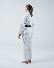The ONE V2 Women's Jiu Jitsu Gi - White from Kingz