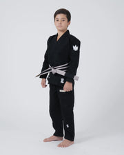The ONE V2 Kids BJJ Gi - Black from Kingz