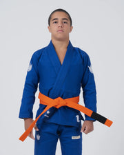 The ONE V2 Kids BJJ Gi - Blue Blue from Kingz