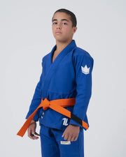 The ONE V2 Kids BJJ Gi - Blue from Kingz