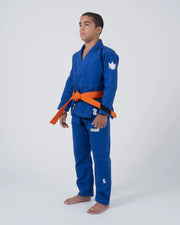The ONE V2 Kids BJJ Gi - Blue from Kingz